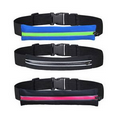 Exercise belt with storage pocket
